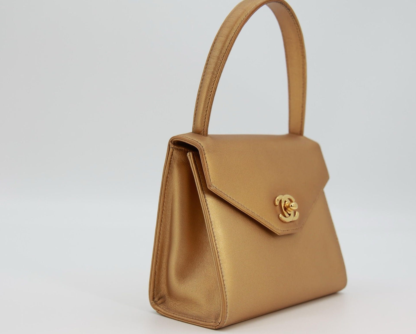 Chanel Gold Mini Kelly