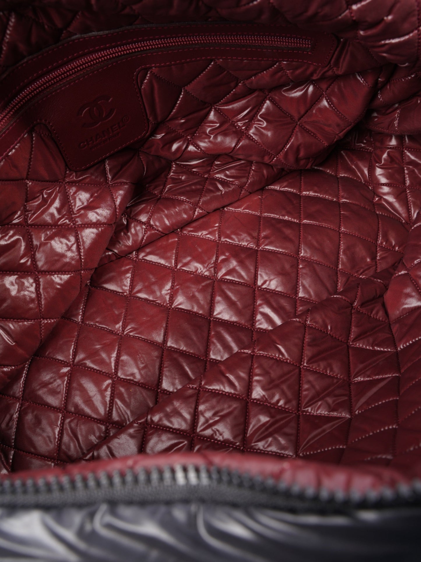 Chanel Cocoon Tote Black Nylon