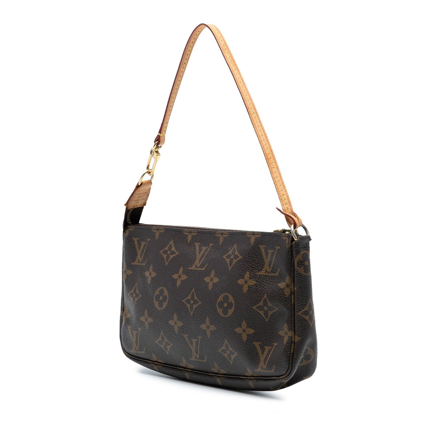 Brown Louis Vuitton Monogram Pochette Accessoires Shoulder Bag