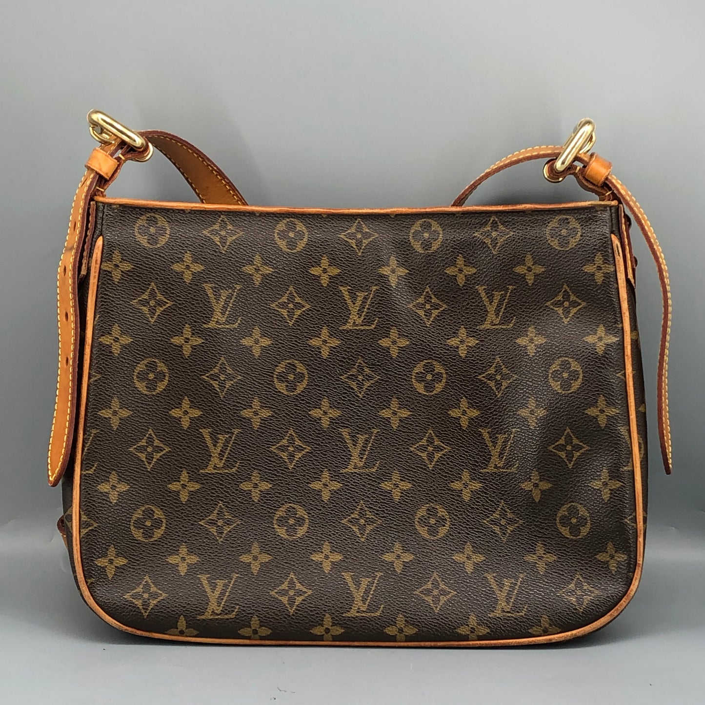 Louis Vuitton Monogram Hudson GM Bag Brown