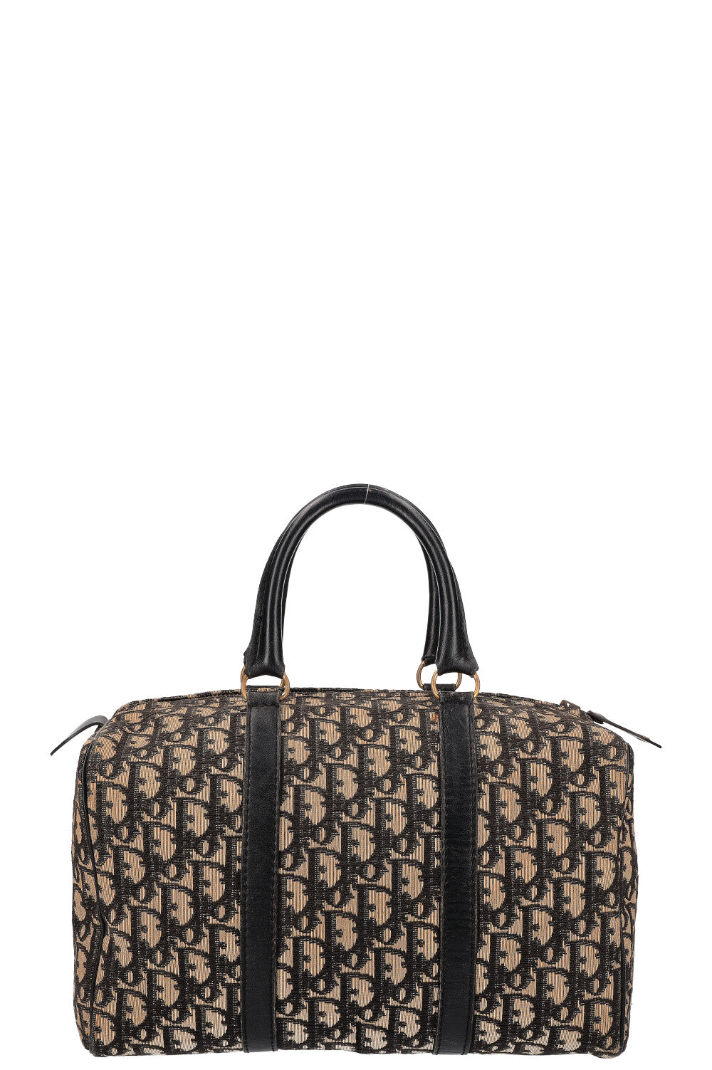 CHRISTIAN DIOR Boston Bag Oblique Blue