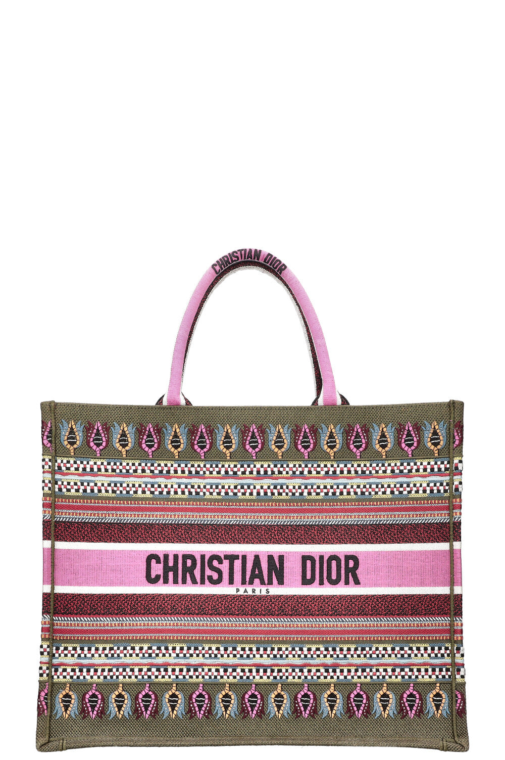 Dior Book Tote Canvas Tote