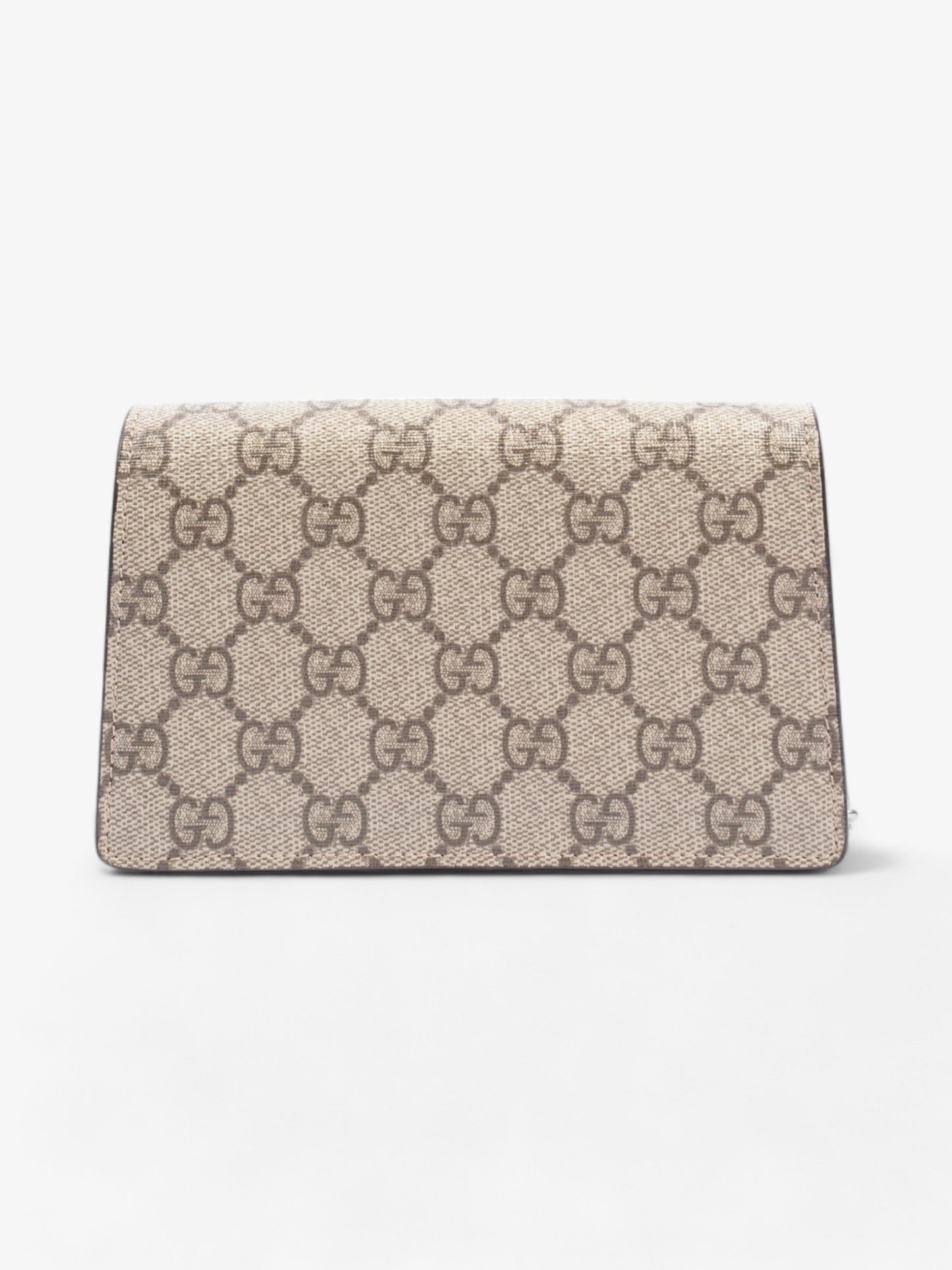Gucci Super Mini Dionysus Beige And Ebony GG Supreme Coated Canvas