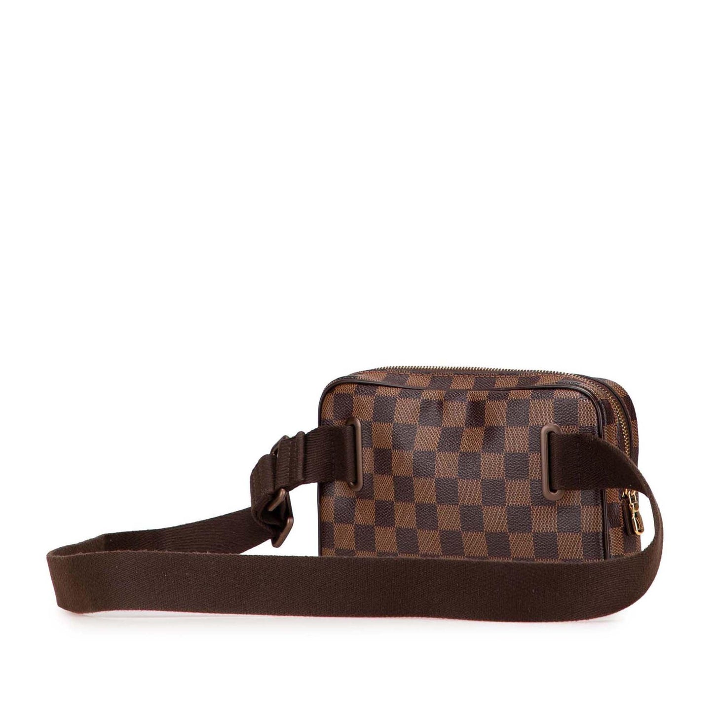 Brown Louis Vuitton Damier Ebene Brooklyn Bum Bag