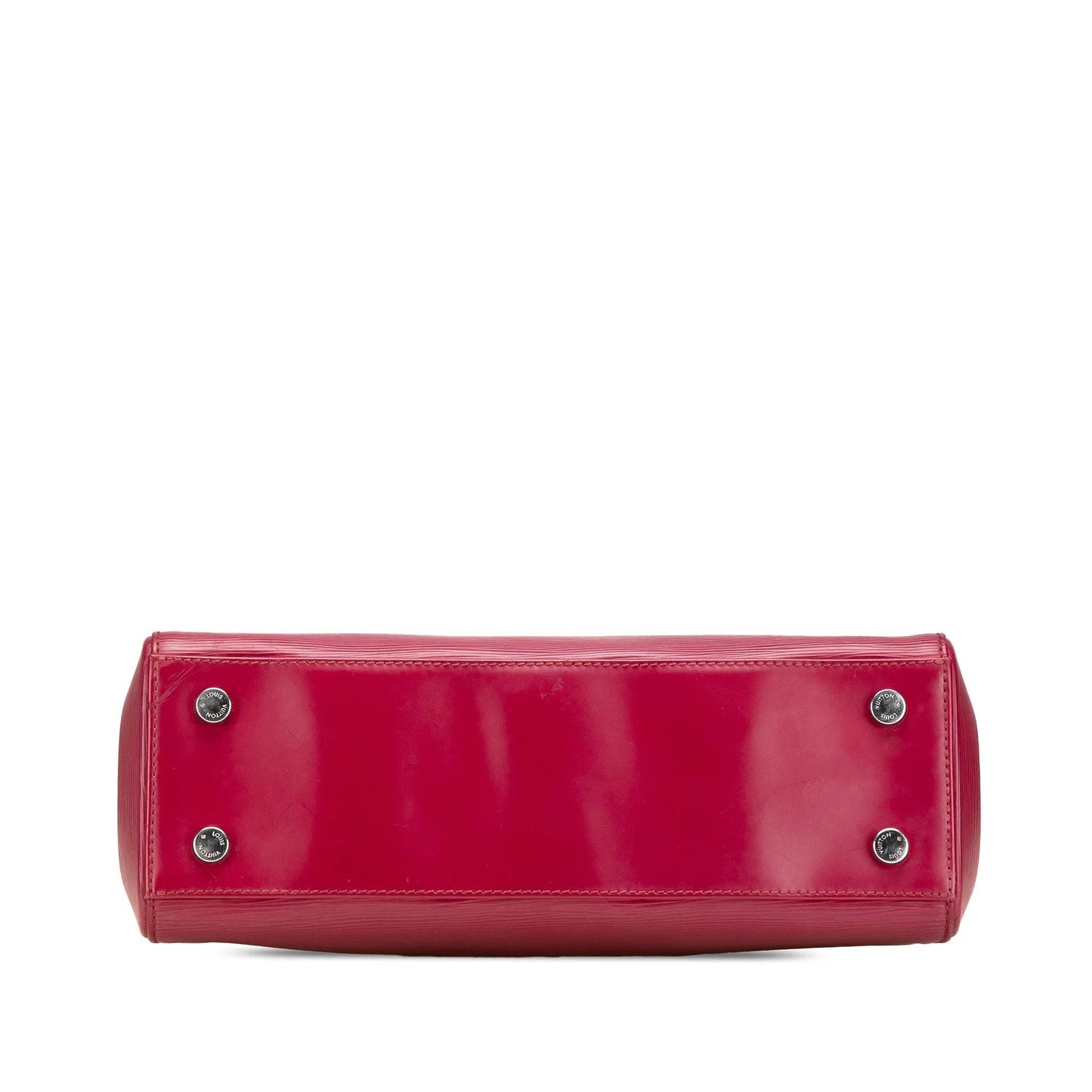 Red Louis Vuitton Epi Brea MM Satchel