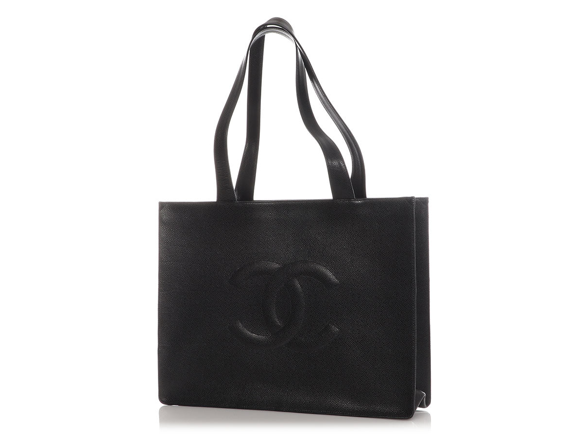 Chanel XL Black Caviar Tote