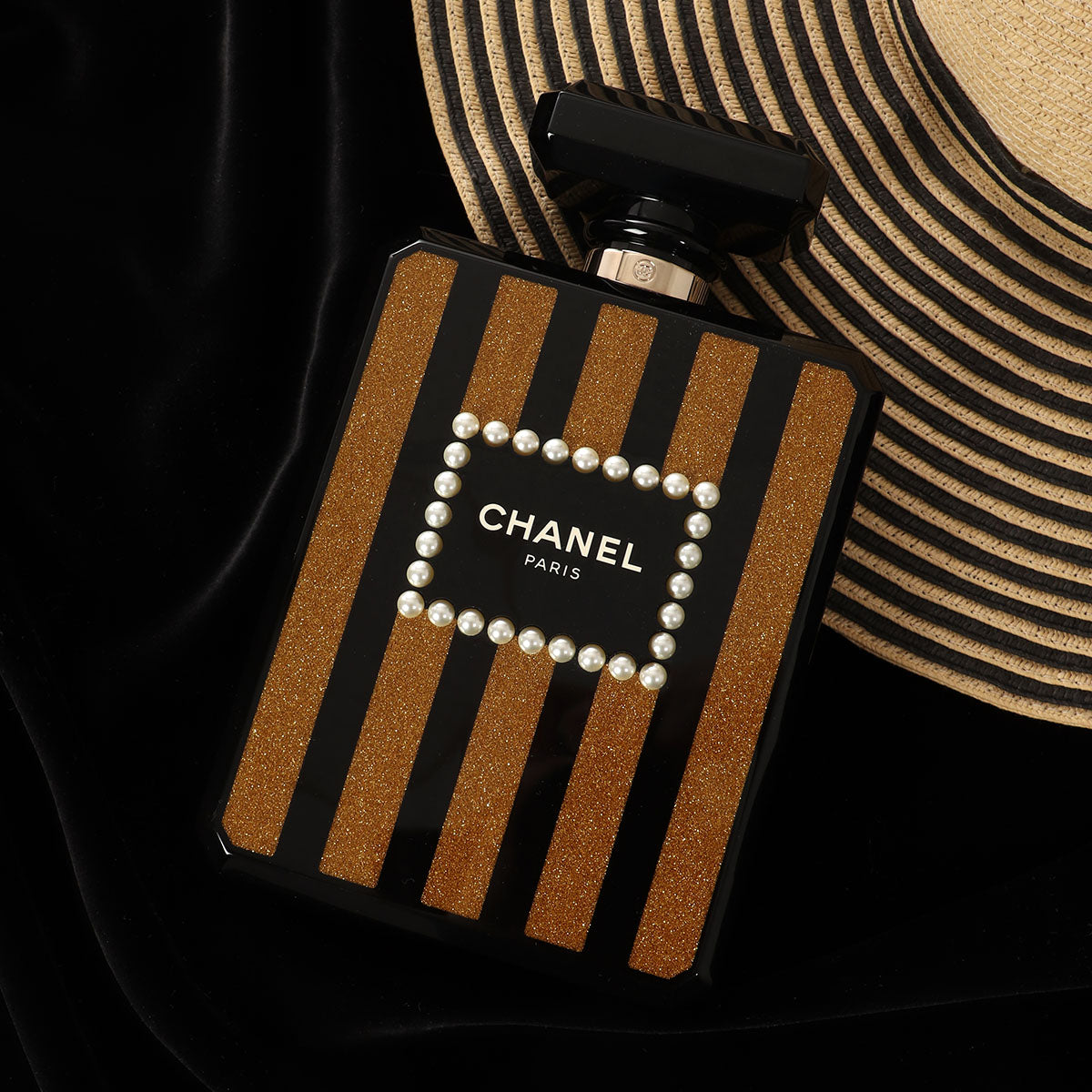 Chanel Plexiglass Perfume Bottle MinaudiÃ¨re