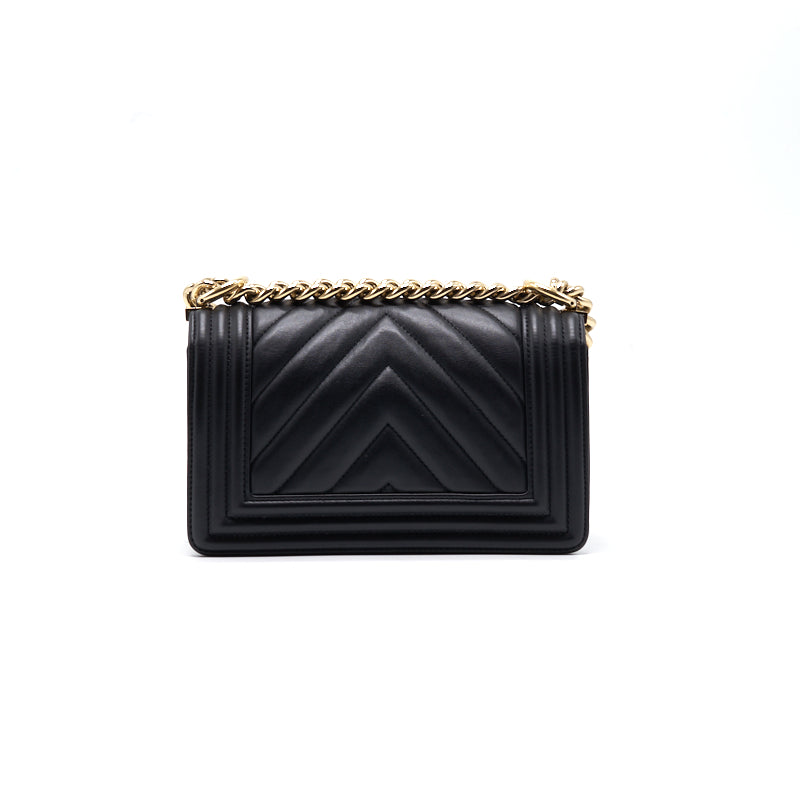 Chanel Small Leboy Calfskin Handbag
