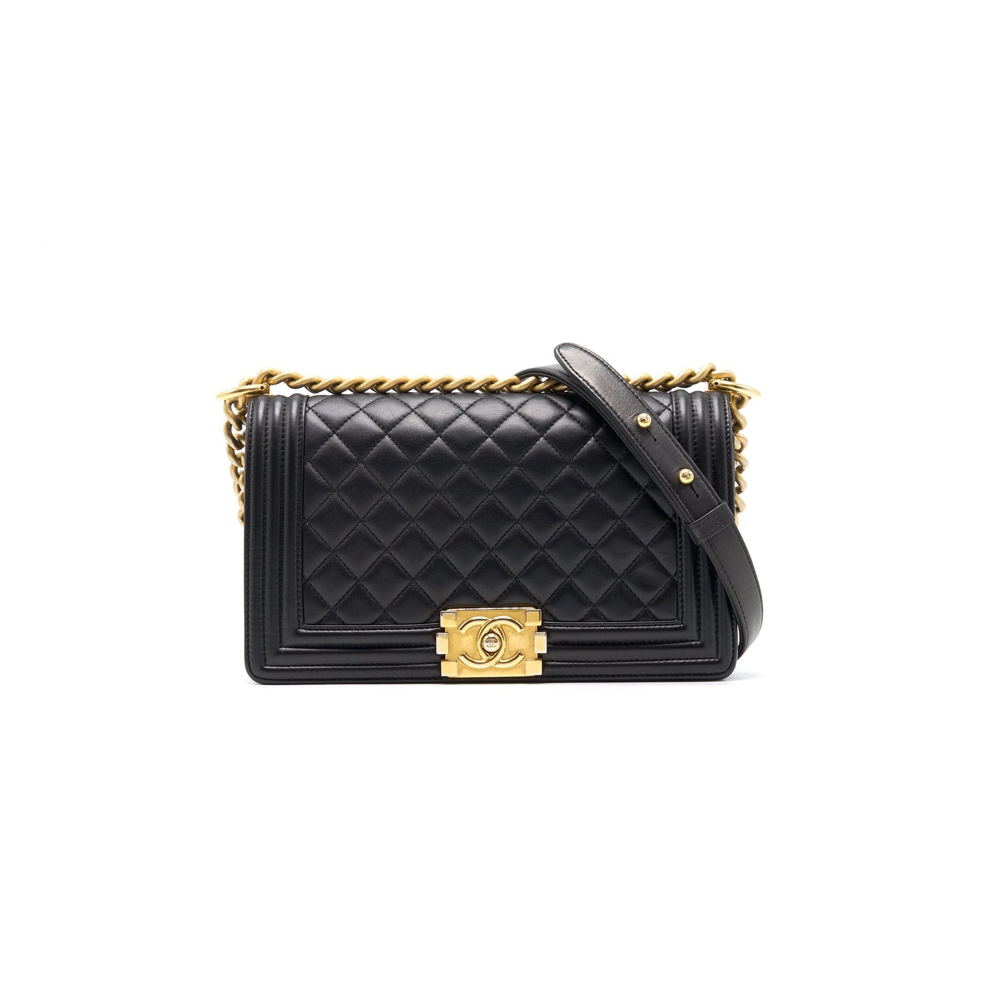 Chanel Old medium Leboy Lambskin Handbag