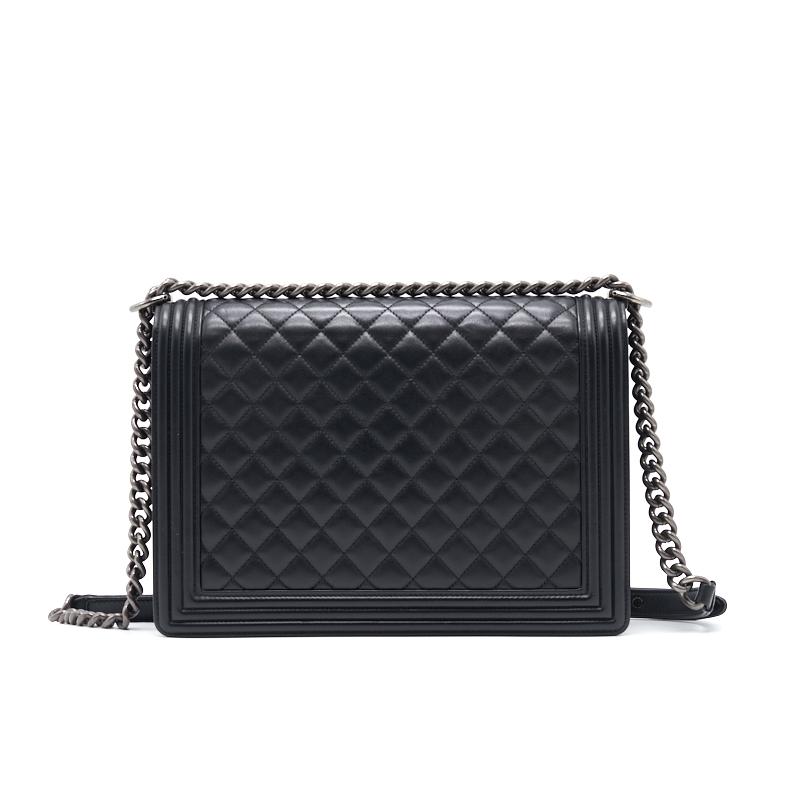 Chanel Leboy Large Calf Skin Handbag