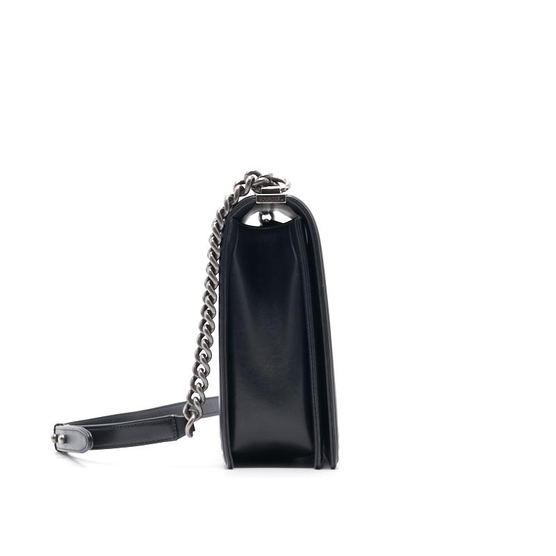 Chanel Leboy Large Calf Skin Handbag
