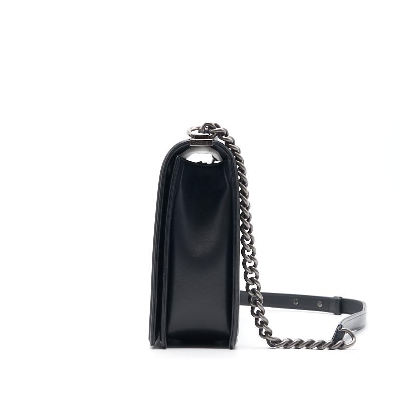 Chanel Leboy Large Calf Skin Handbag