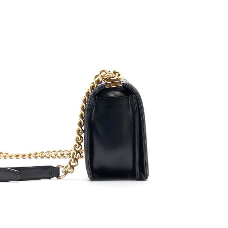 Chanel Calfskin Old Medium Leboy Handbag