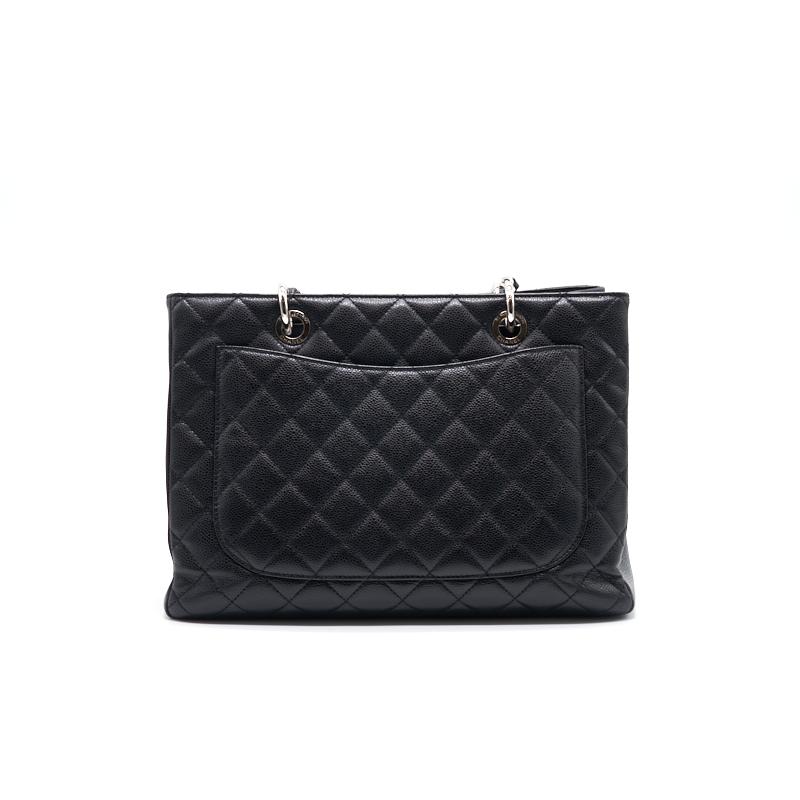 Chanel GST Black with SHW Handbag