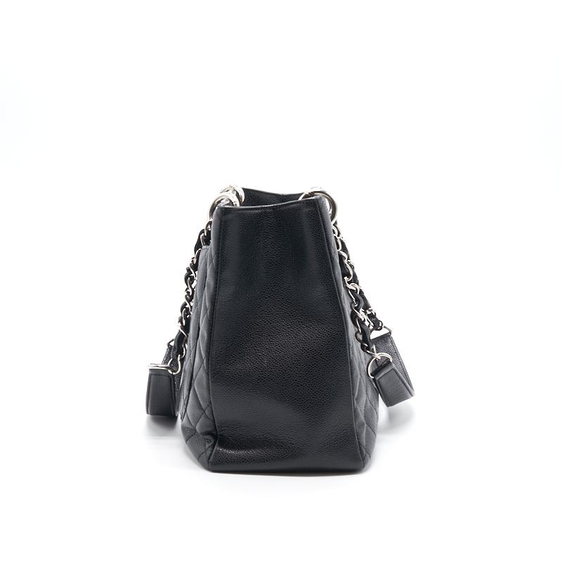Chanel GST Black with SHW Handbag