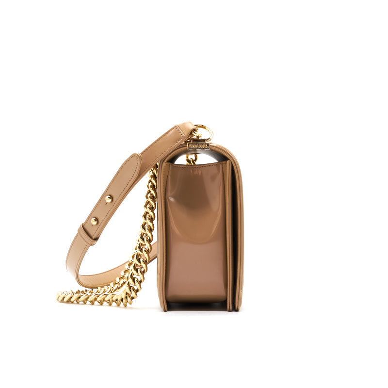 Chanel Leboy New Medium Beige GHW Handbag