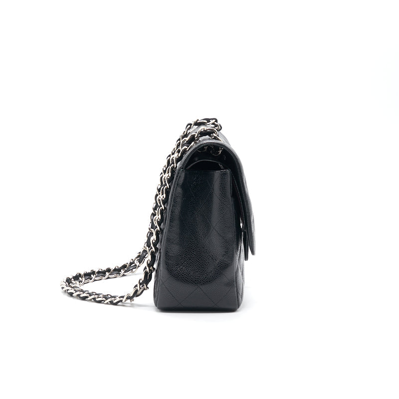 Chanel Jumbo Classic Double Flap Caviar with SHW Shoulder Bag