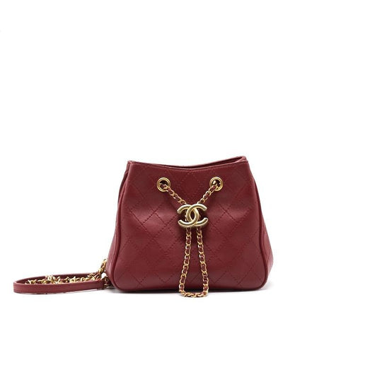 Chanel 2019 SAC Hobo Bag mini limited edition red
