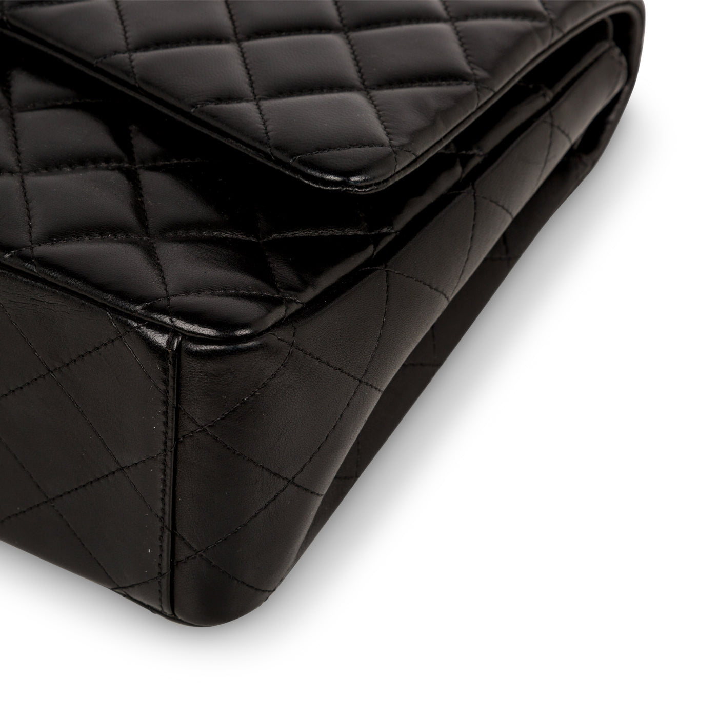 Chanel Classic Flap Bag - Black Maxi