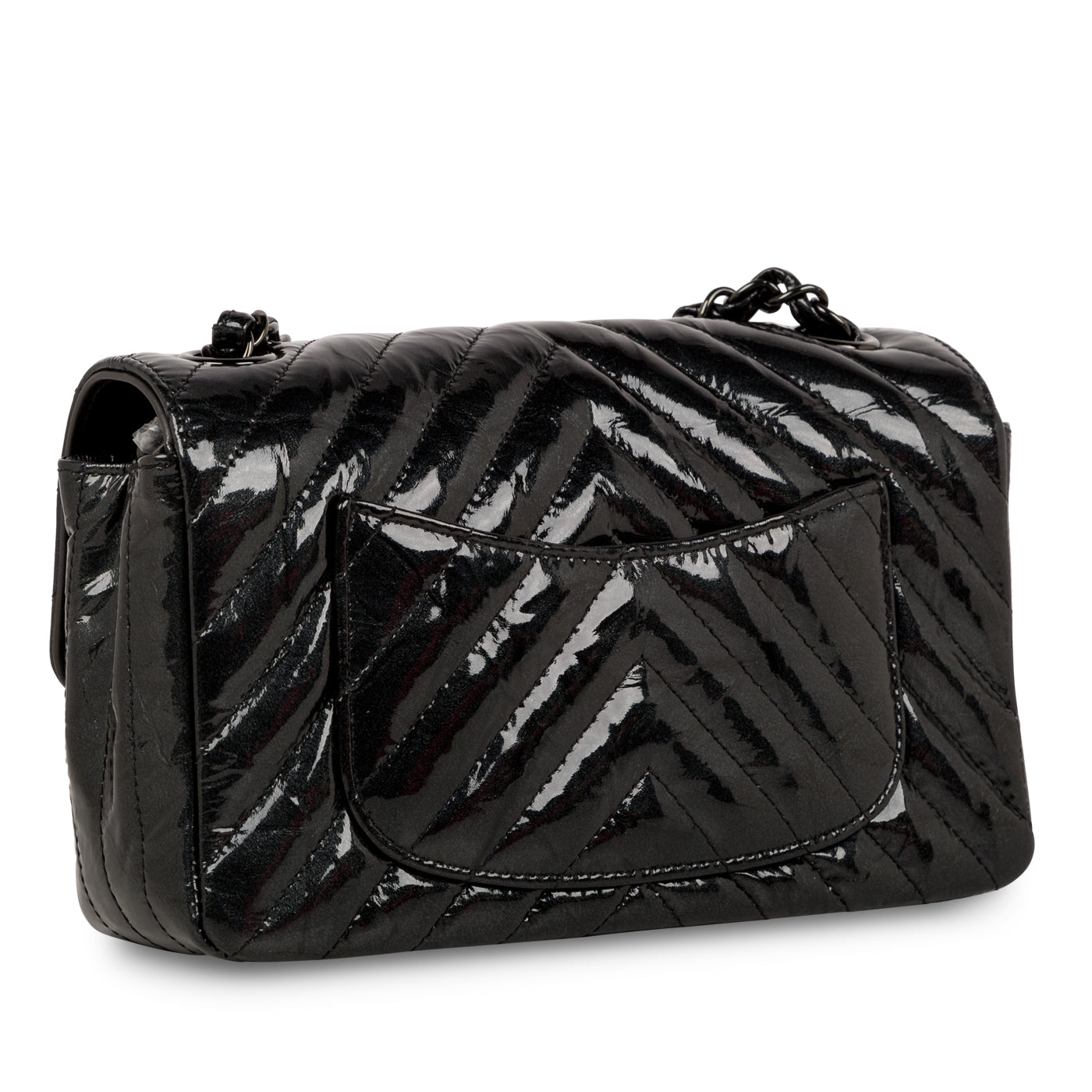 Chanel Classic Flap Bag - Mini Rectangular - So Black