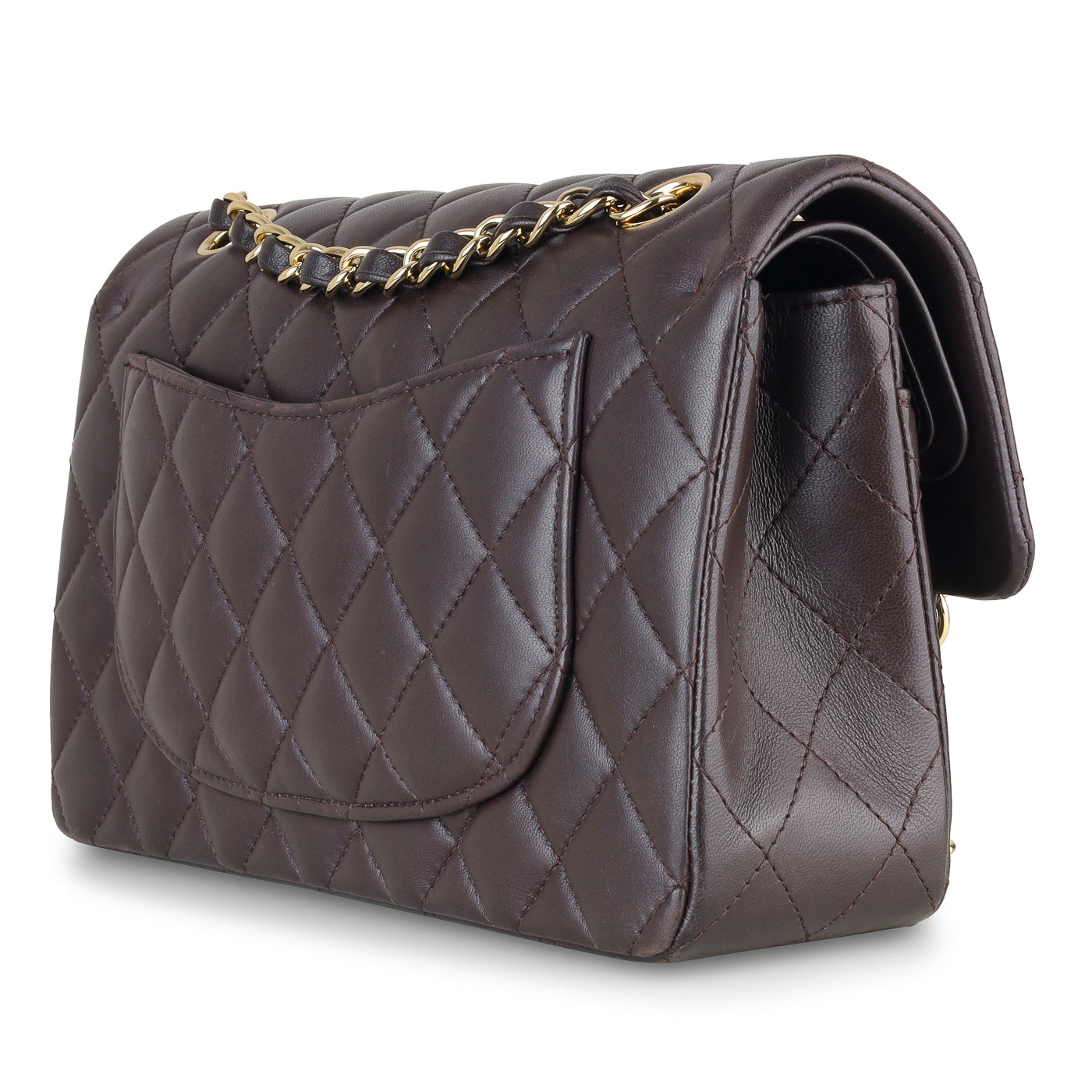 Chanel Small Classic Flap Bag - Brown