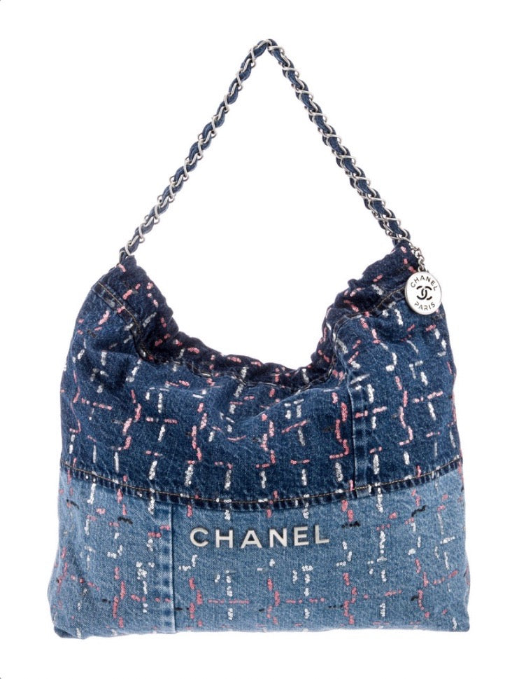 CHANEL SEQUIN 22 HOBO BAG
