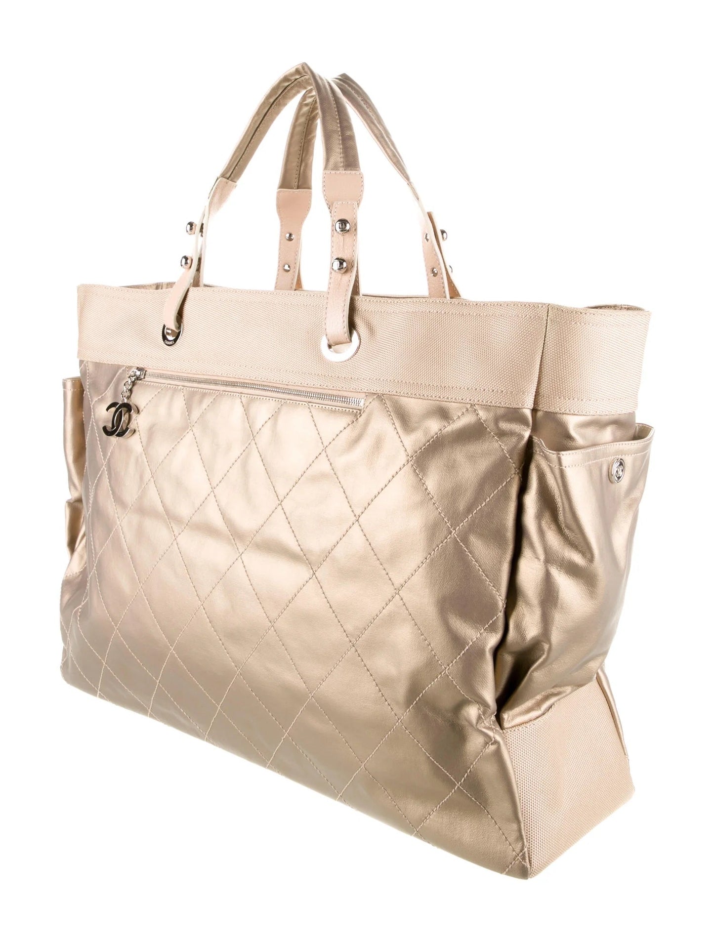 CHANEL BIARRITZ QUILTED XL TOTE BAG