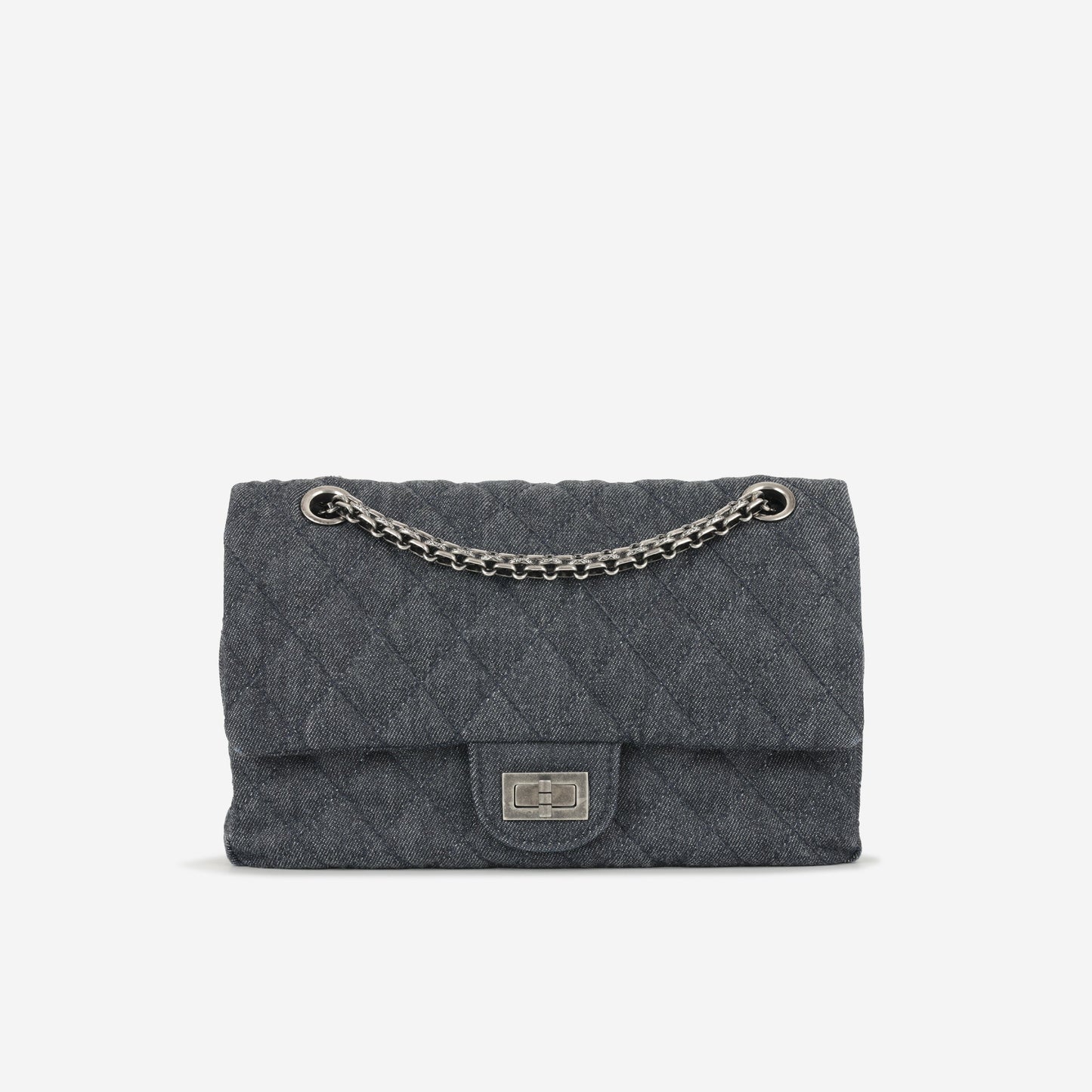 Chanel 2.55 Reissue 225 - Indigo Denim | Ruthenium Hardware