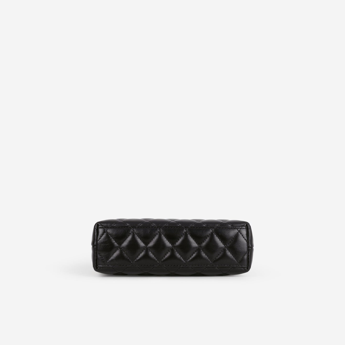 Chanel Small Kelly Re-Edition - Black Lambskin | Aged Gold Hardware