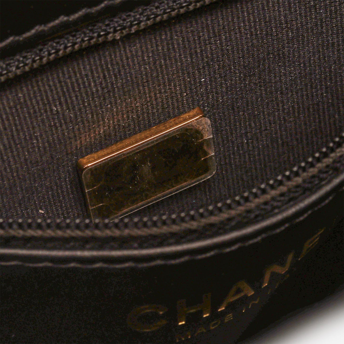 Chanel Small Kelly Re-Edition - Black Lambskin | Aged Gold Hardware