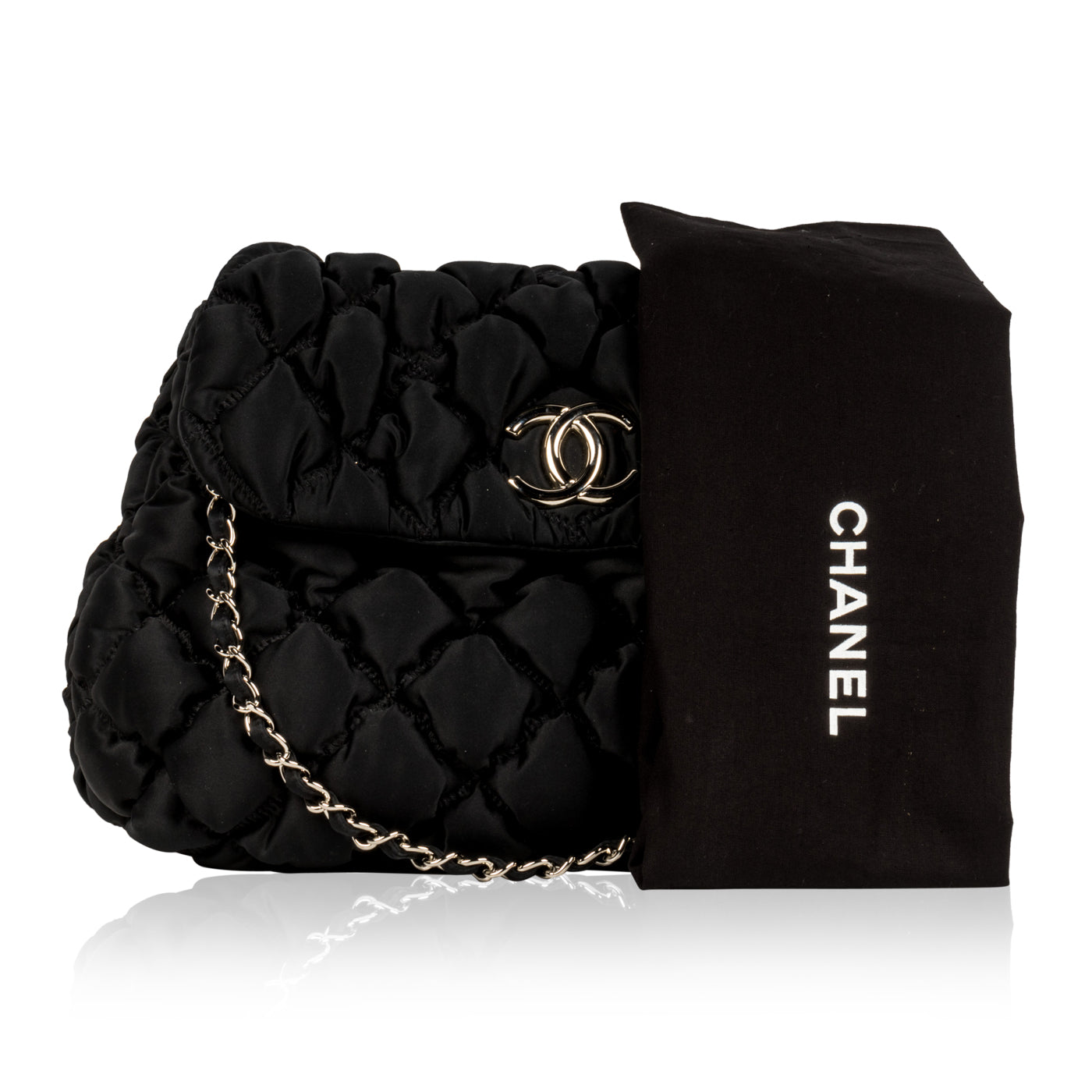 Chanel Nylon Puffy Shoulder Bag