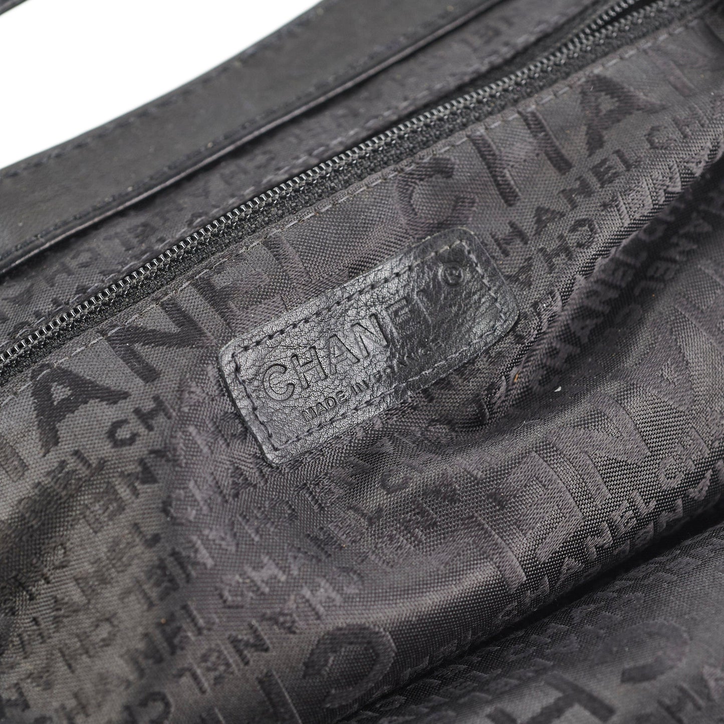 Chanel  Black Top Handle Bag