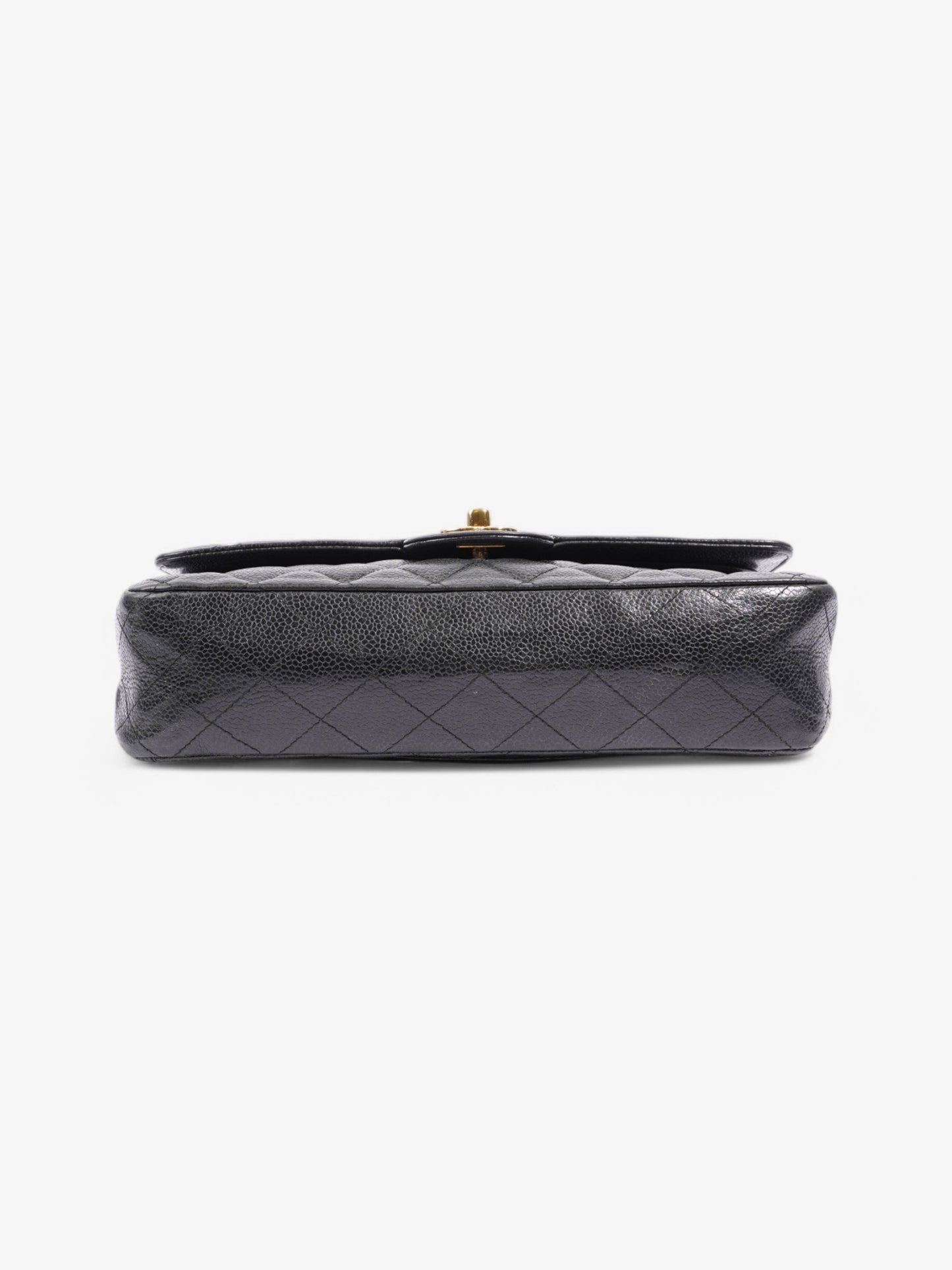 Chanel Classic Double Flap Black Caviar Leather Small