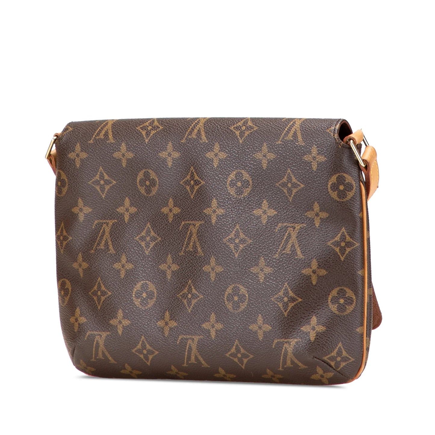 Brown Louis Vuitton Monogram Mtte Tango Short Strap Shoulder Bag