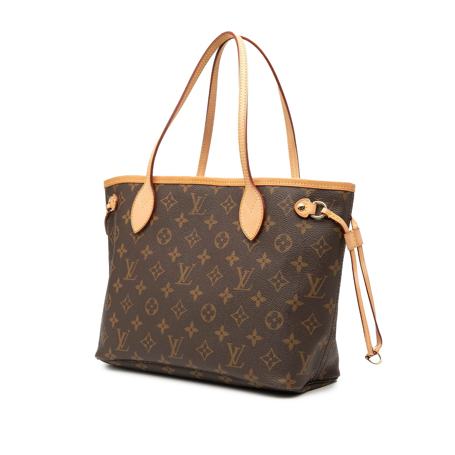 Brown Louis Vuitton Monogram Neverfull PM Tote Bag