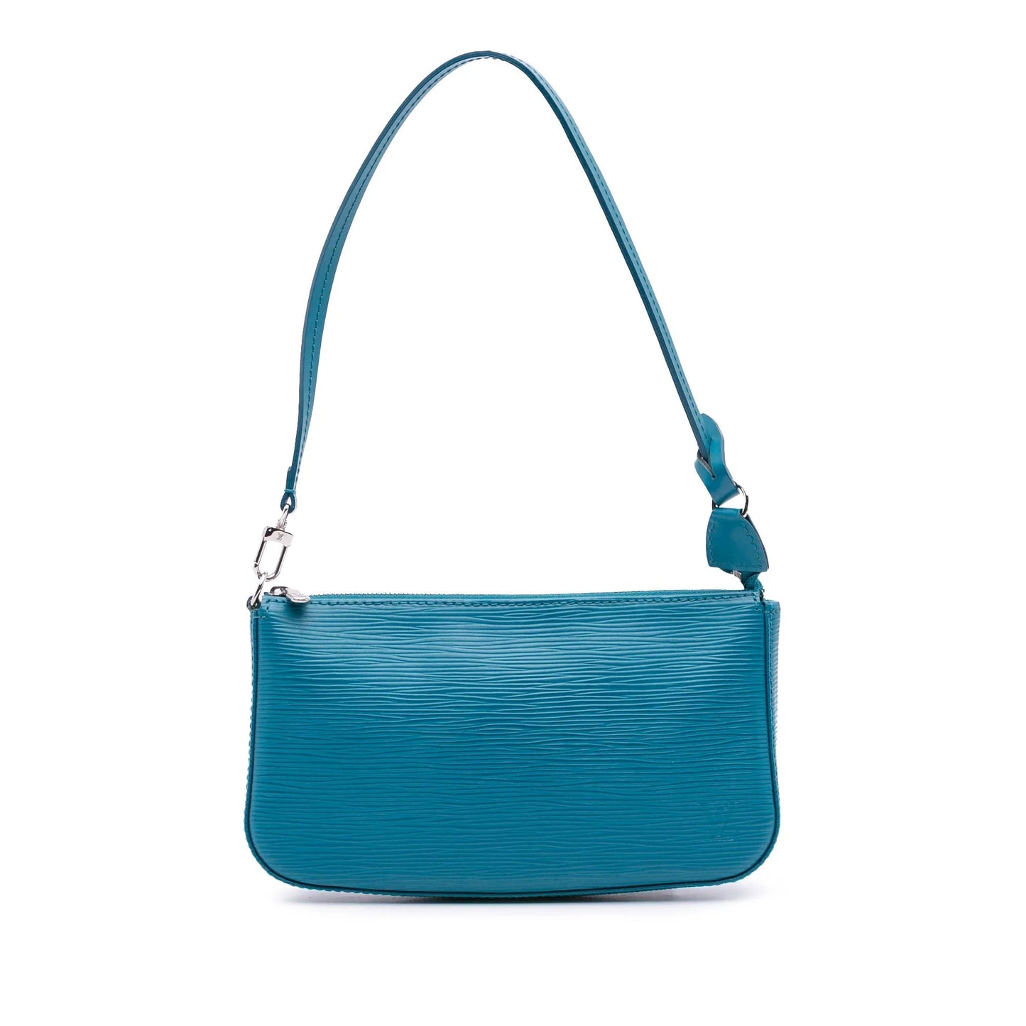 Blue Louis Vuitton Epi Pochette Accessoires Shoulder Bag
