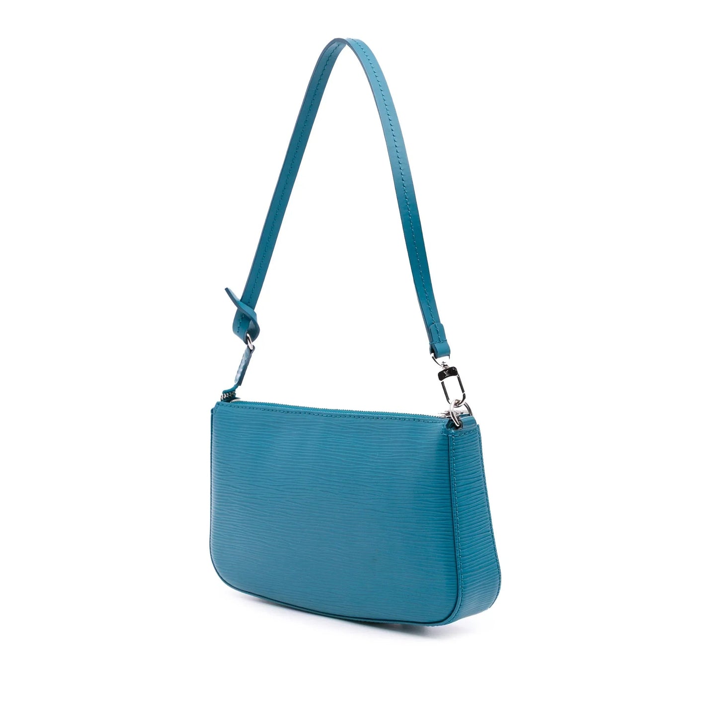 Blue Louis Vuitton Epi Pochette Accessoires Shoulder Bag