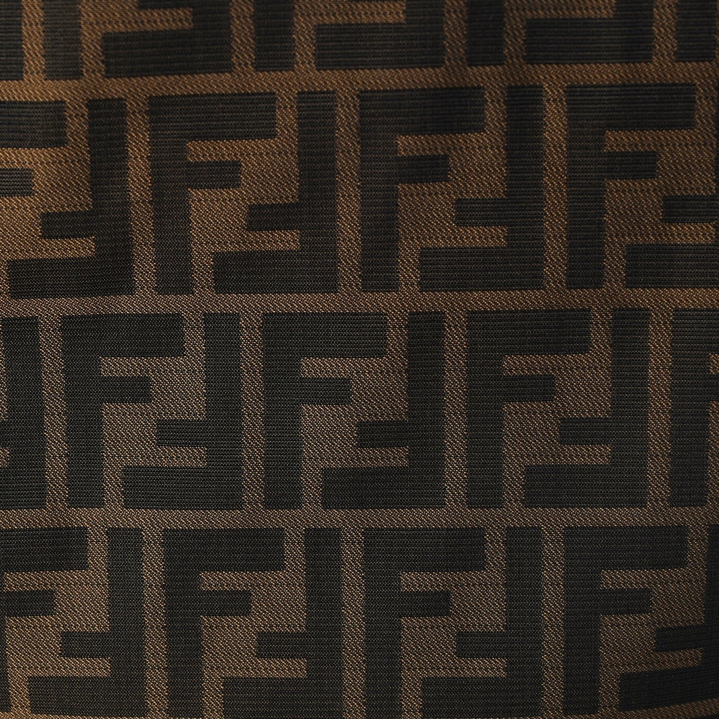 Fendi Zucca Small Tote Tobacco Tobacco