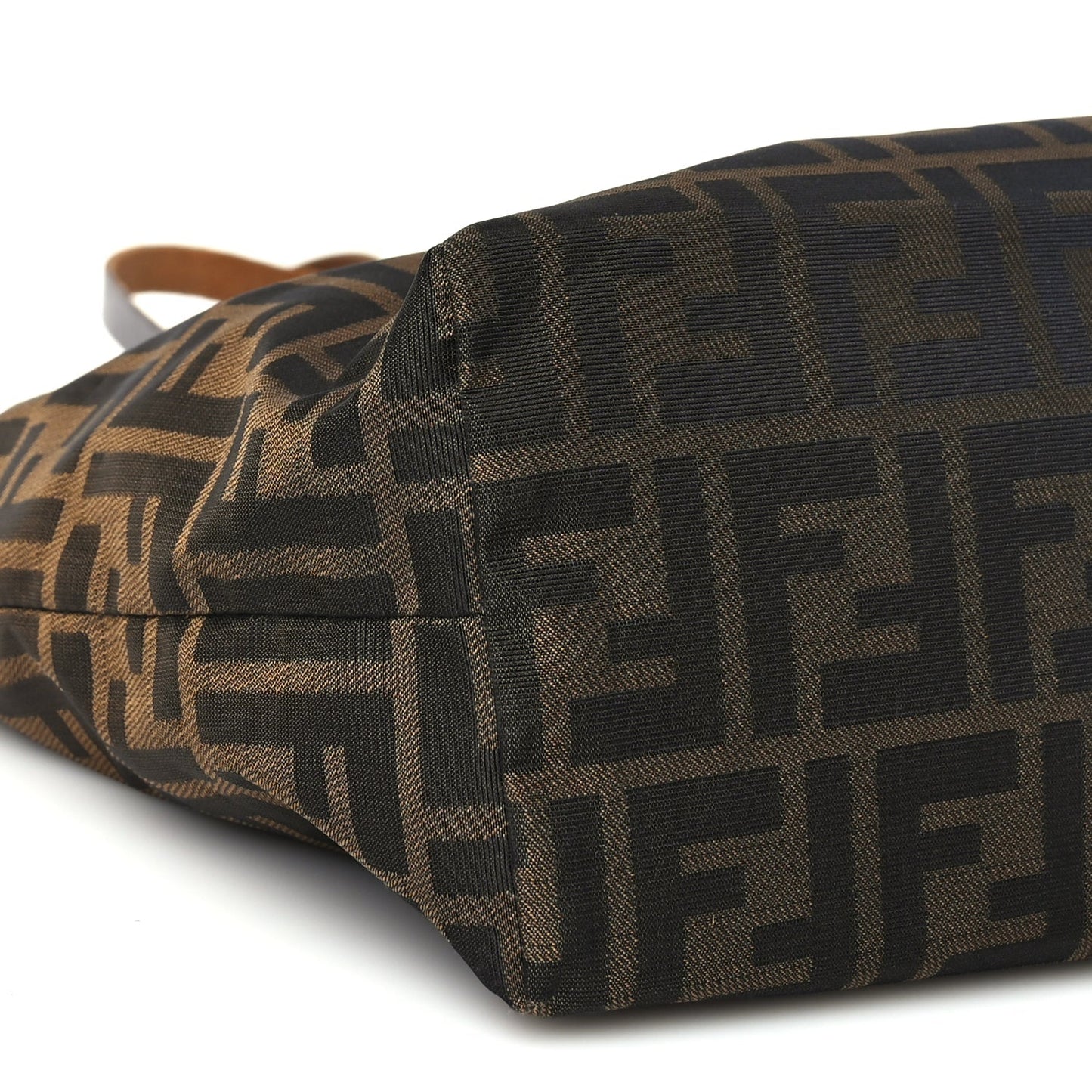 Fendi Zucca Small Tote Tobacco Tobacco