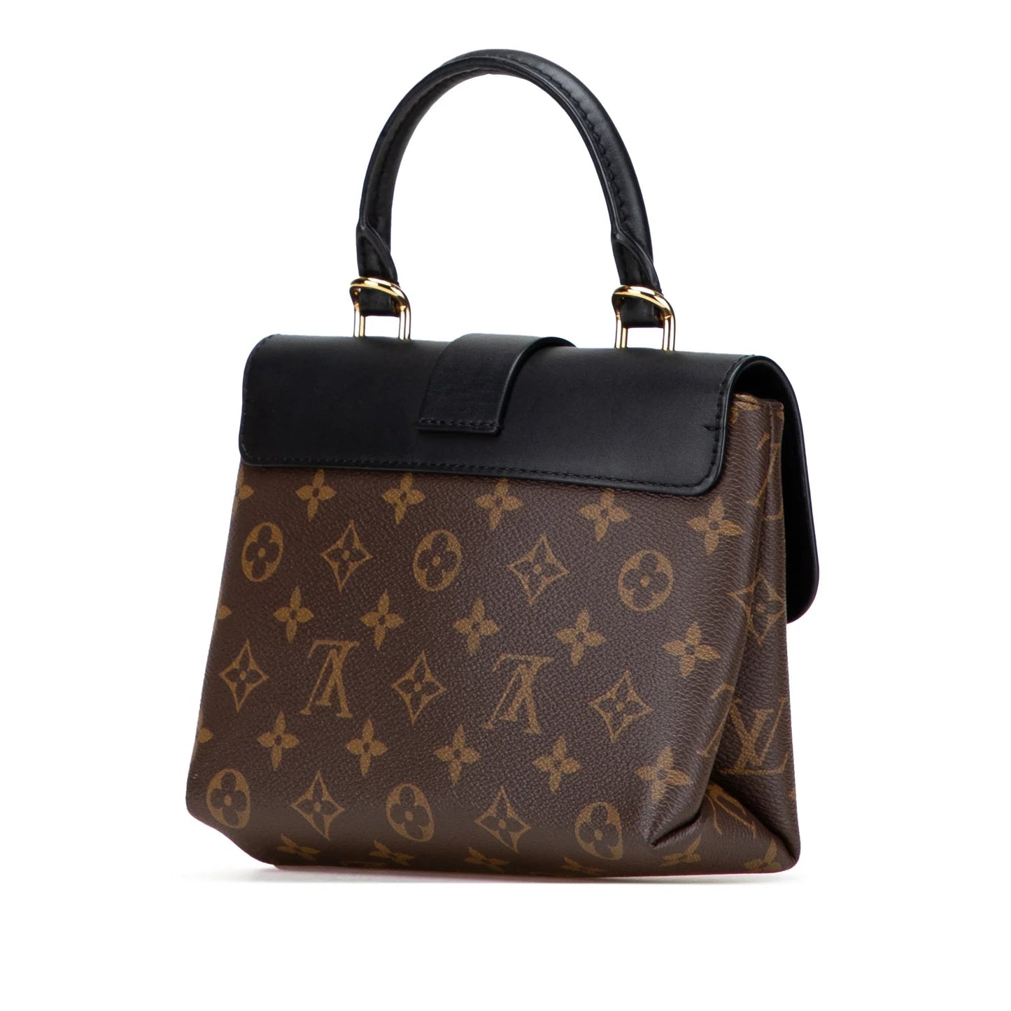 Brown Louis Vuitton Monogram Locky BB Satchel