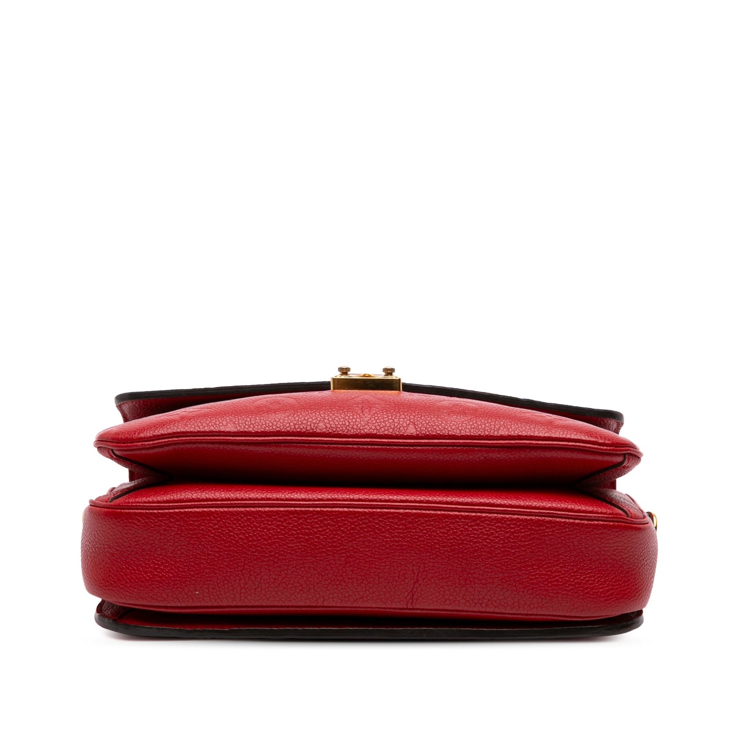 Red Louis Vuitton Monogram Empreinte Pochette Metis Satchel