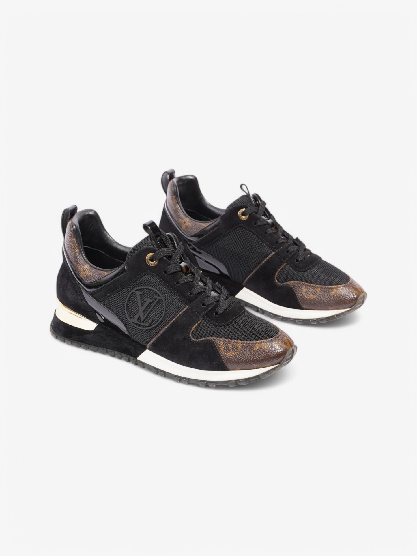 Louis Vuitton Run Away Black / Monogram Mesh EU 39 UK 6