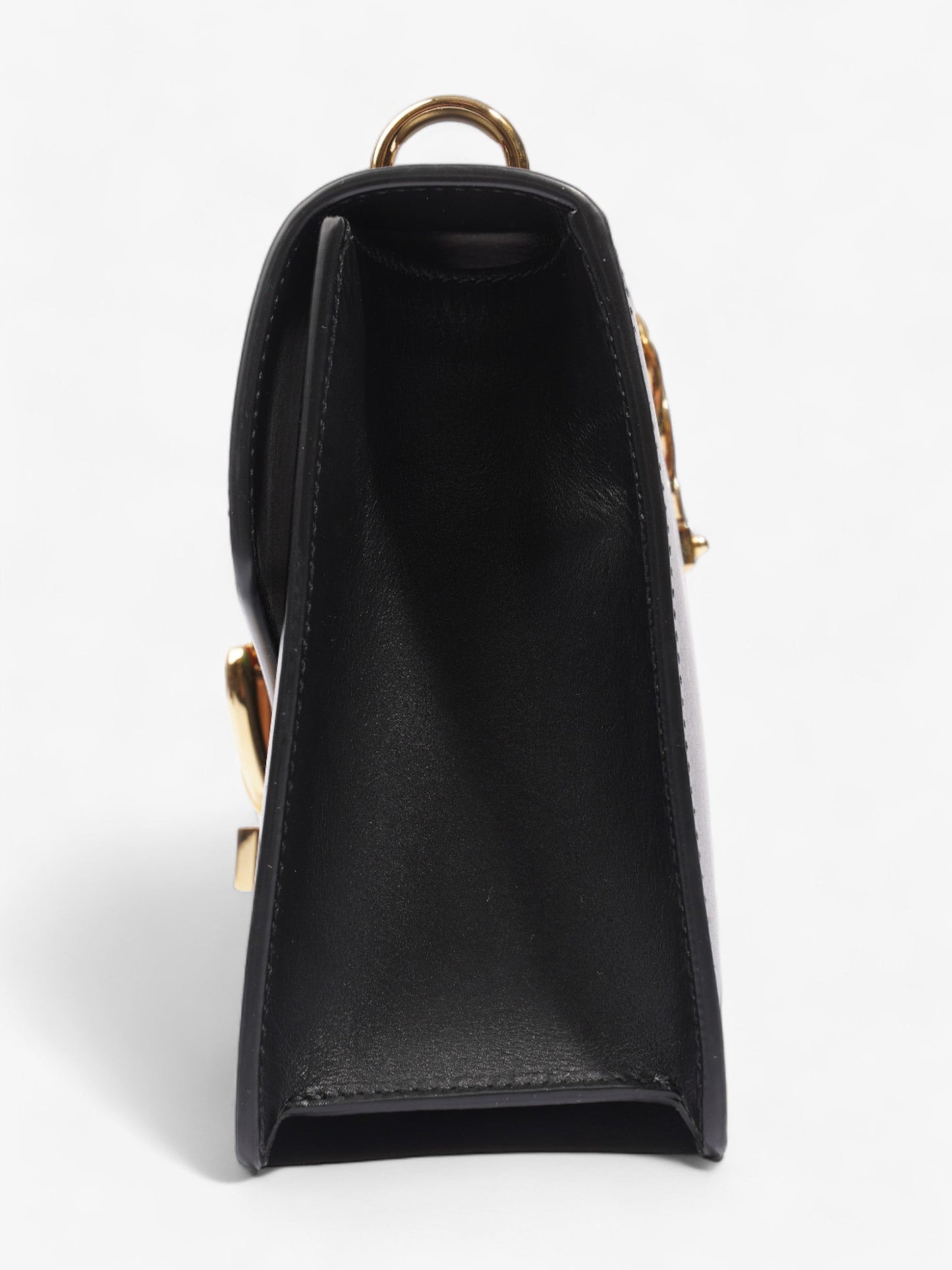 Gucci Sylvie Black / Green / Red Calfskin Leather Small