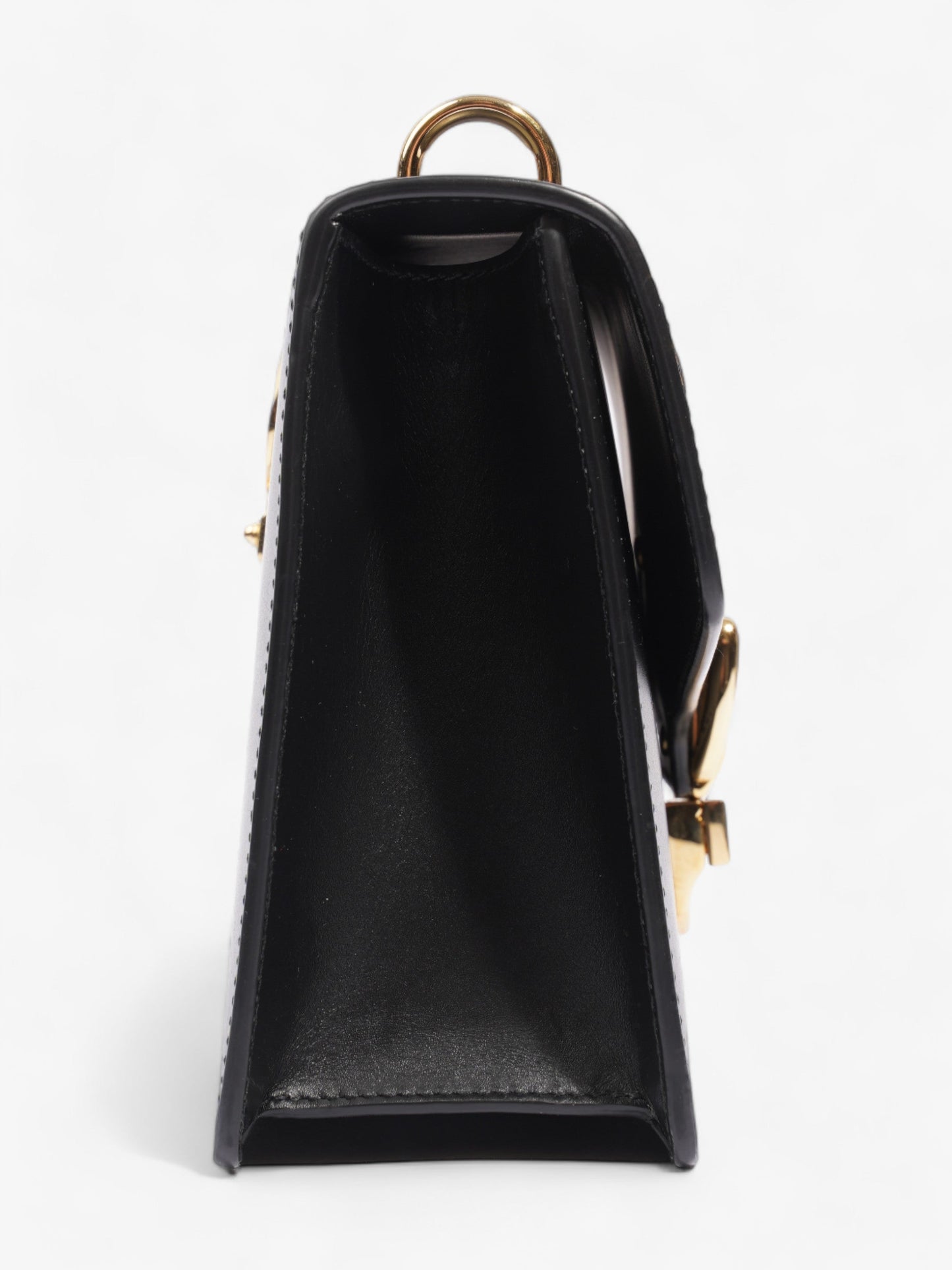 Gucci Sylvie Black / Green / Red Calfskin Leather Small