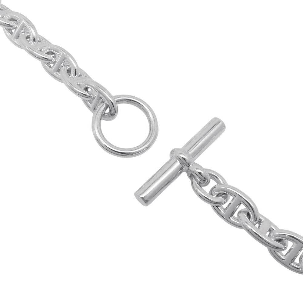 HERMES Chaine d'Ancre Necklace Size PM/43 frames SV925