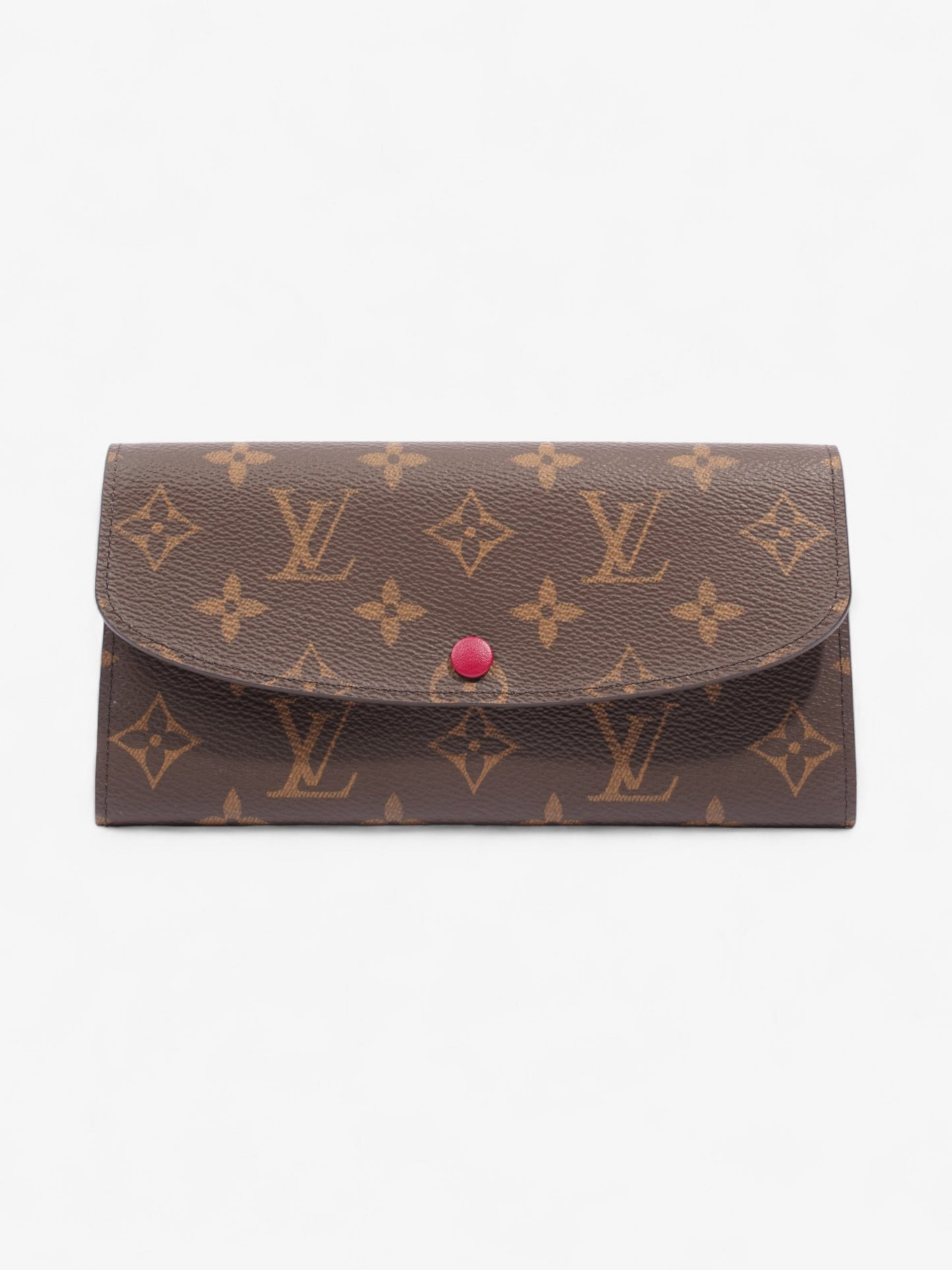 Louis Vuitton Emilie Wallet Monogram / Fuschia Coated Canvas