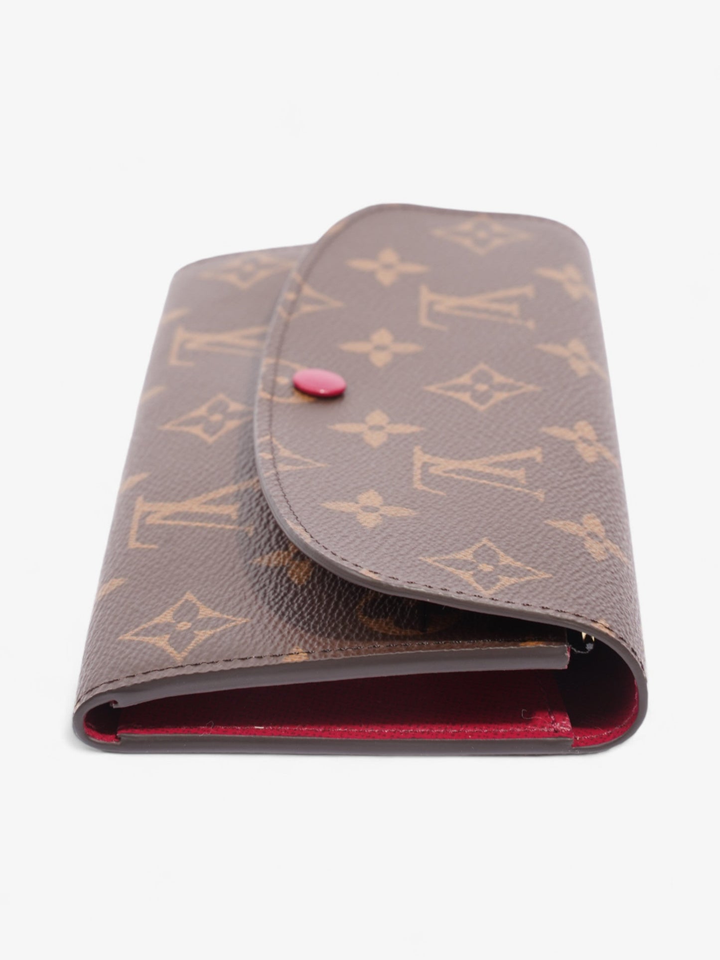 Louis Vuitton Emilie Wallet Monogram / Fuschia Coated Canvas