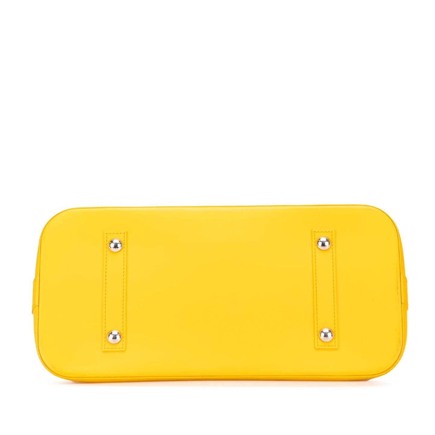Yellow Louis Vuitton Epi Alma GM Handbag
