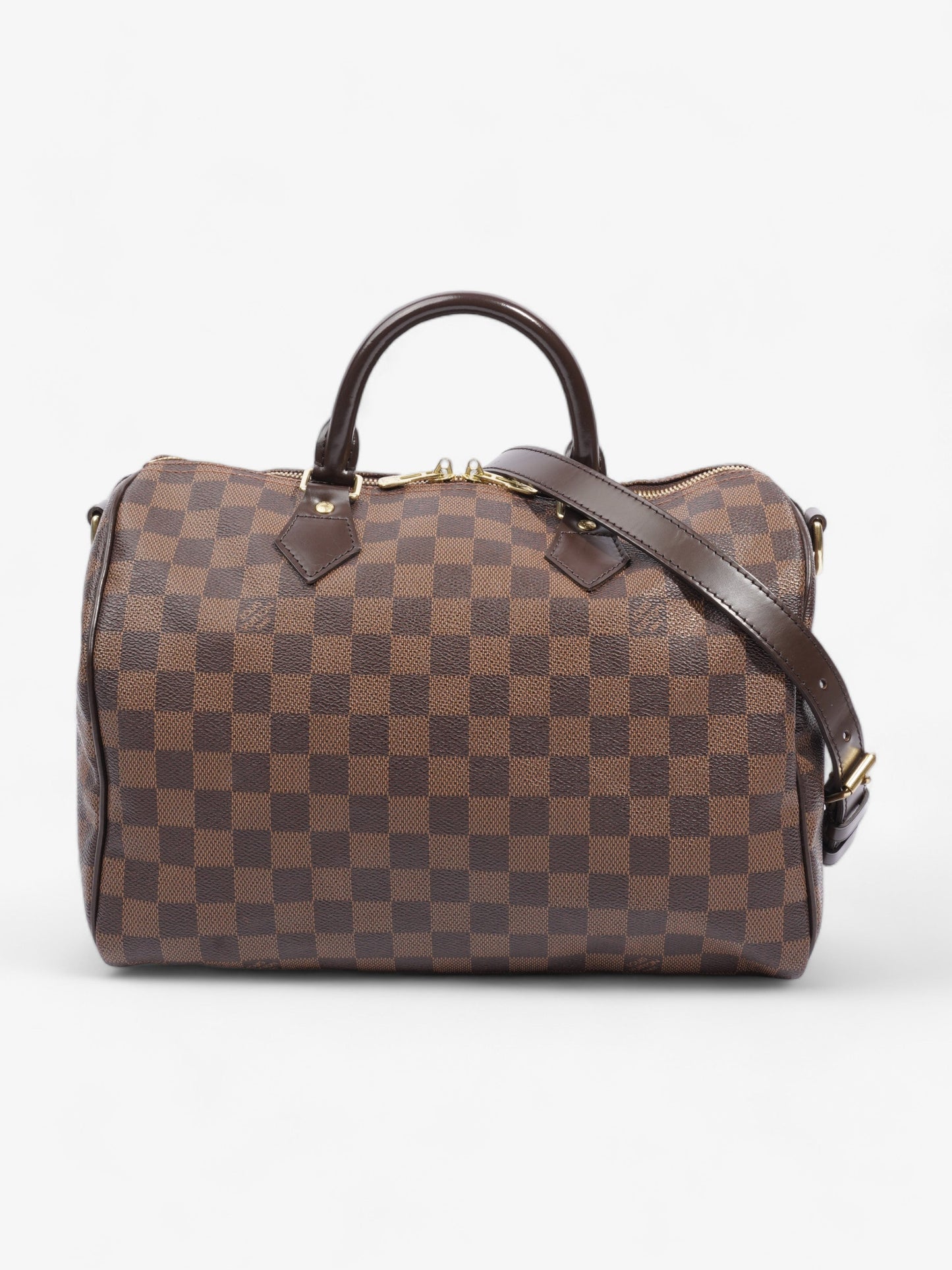 Louis Vuitton Speedy Bandoulière  30 Damier Ebene Coated Canvas
