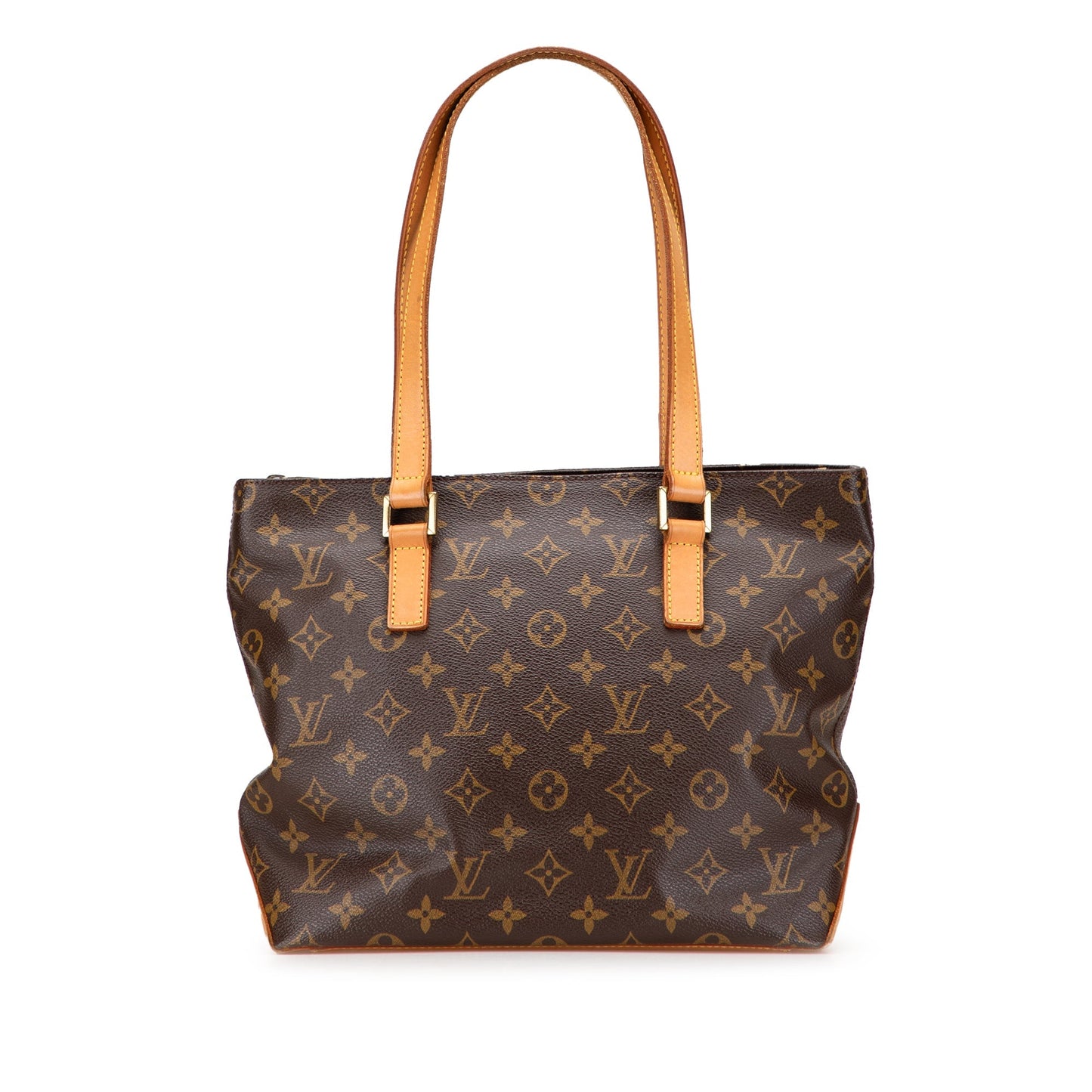 Brown Louis Vuitton Monogram Cabas Piano Tote Bag